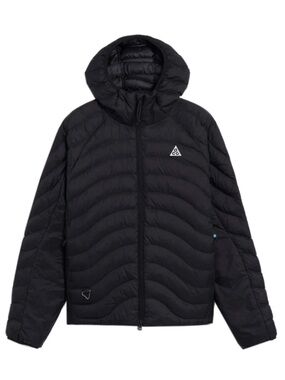 Nike ACG 'Lava Flow' Therma-Fit ADV Full Zip Black Jacket, Size L - HJ3735-010